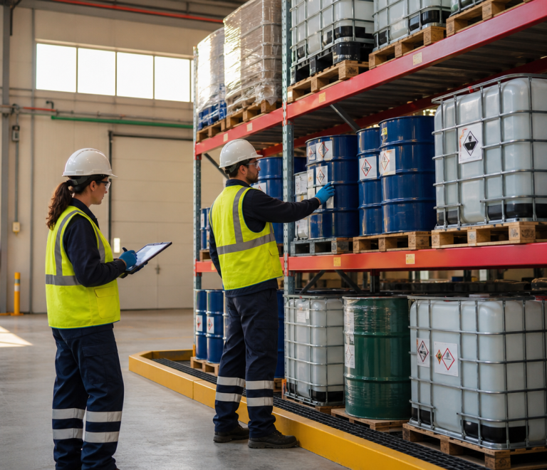 Reabrir el almacén de productos químicos tras el verano: el checklist de arranque seguro